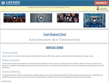 Tablet Screenshot of cerem.es